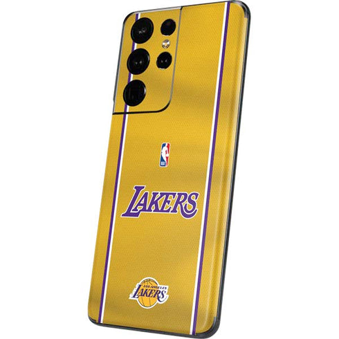 NBA Los Angeles Lakers Jersey Galaxy S21 Ultra 5G Skin